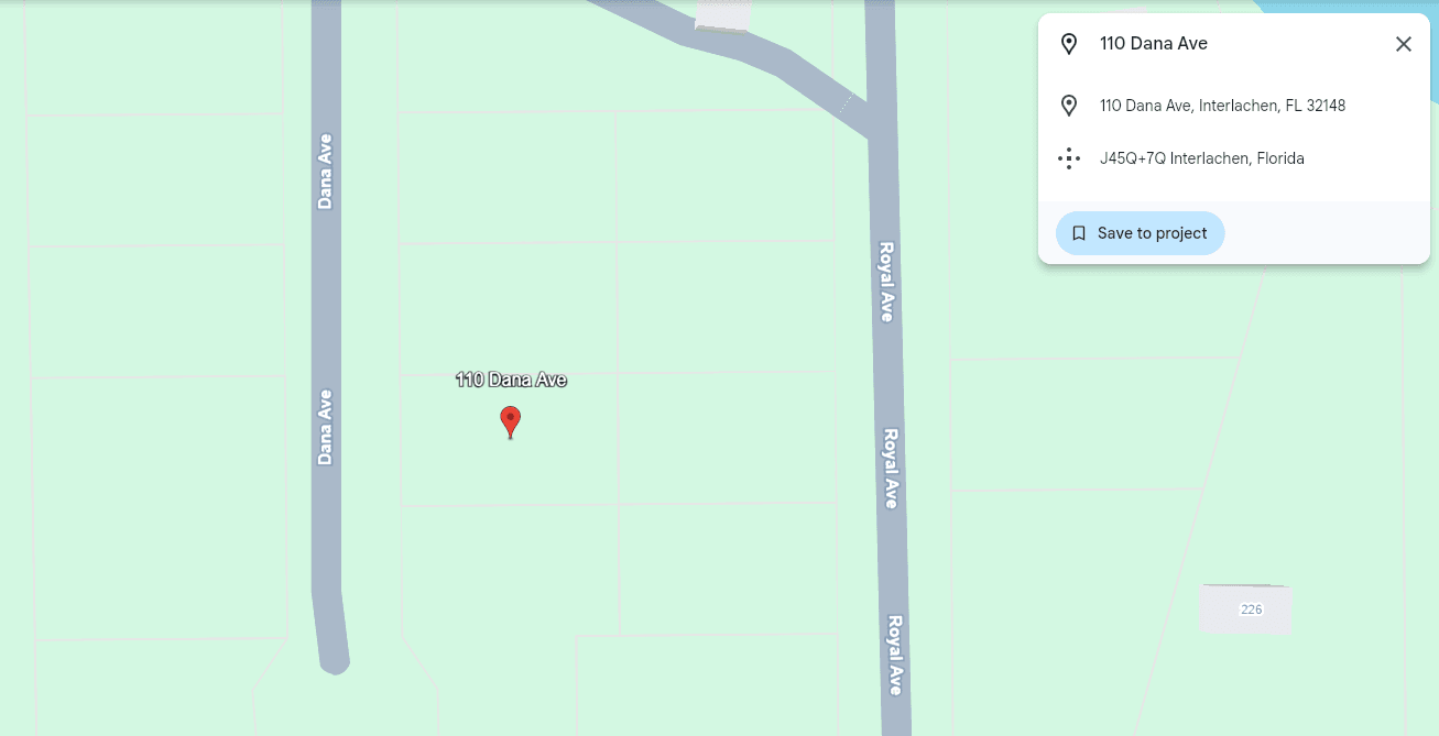 0.22 acres in Putnam County, Florida — item 19